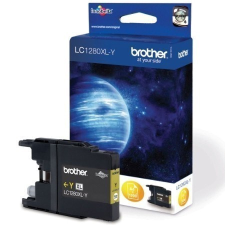 Brother LC1280XLY Ink Cartridge, Yellow